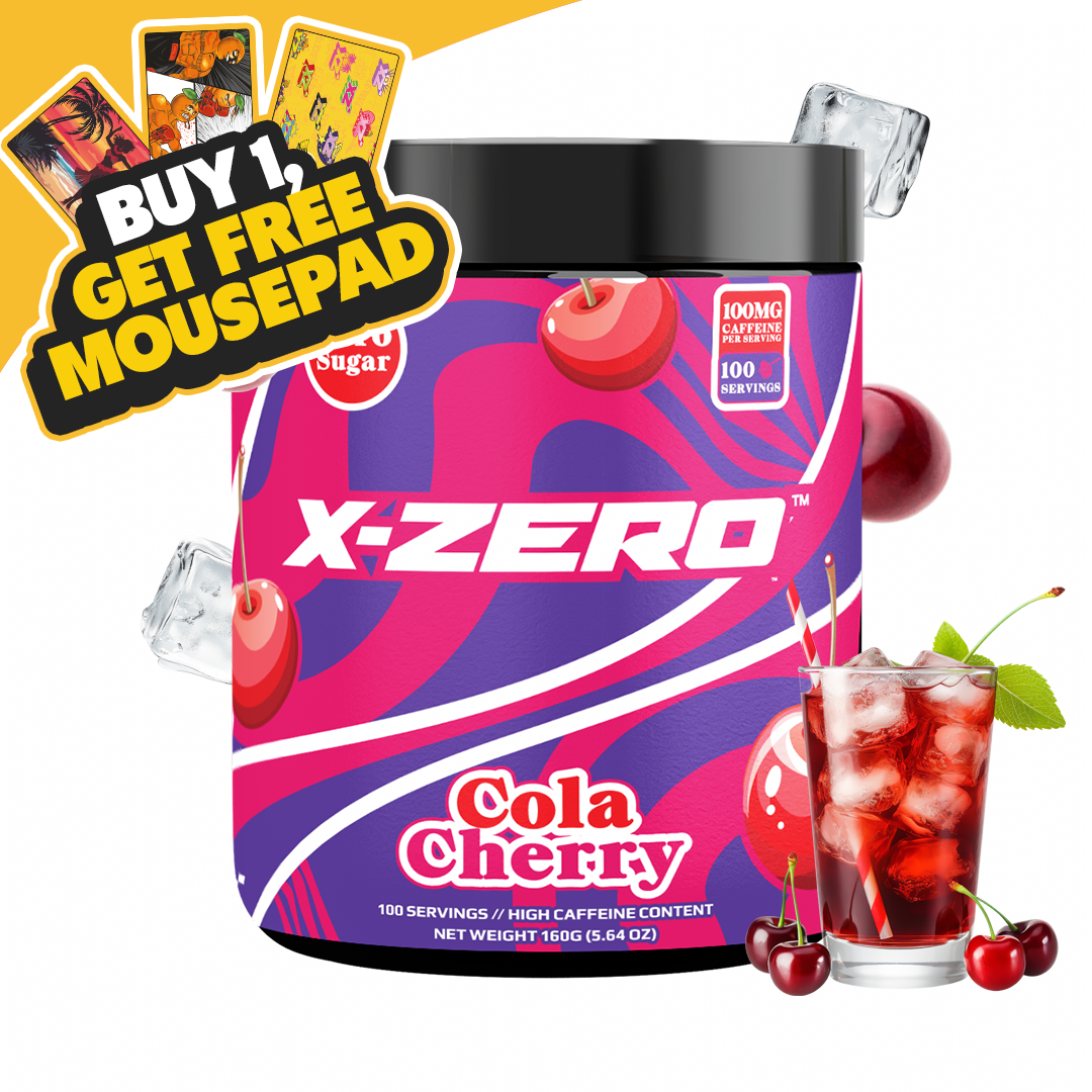 X-Zero Cola Cherry  (160g / 100 portioner)