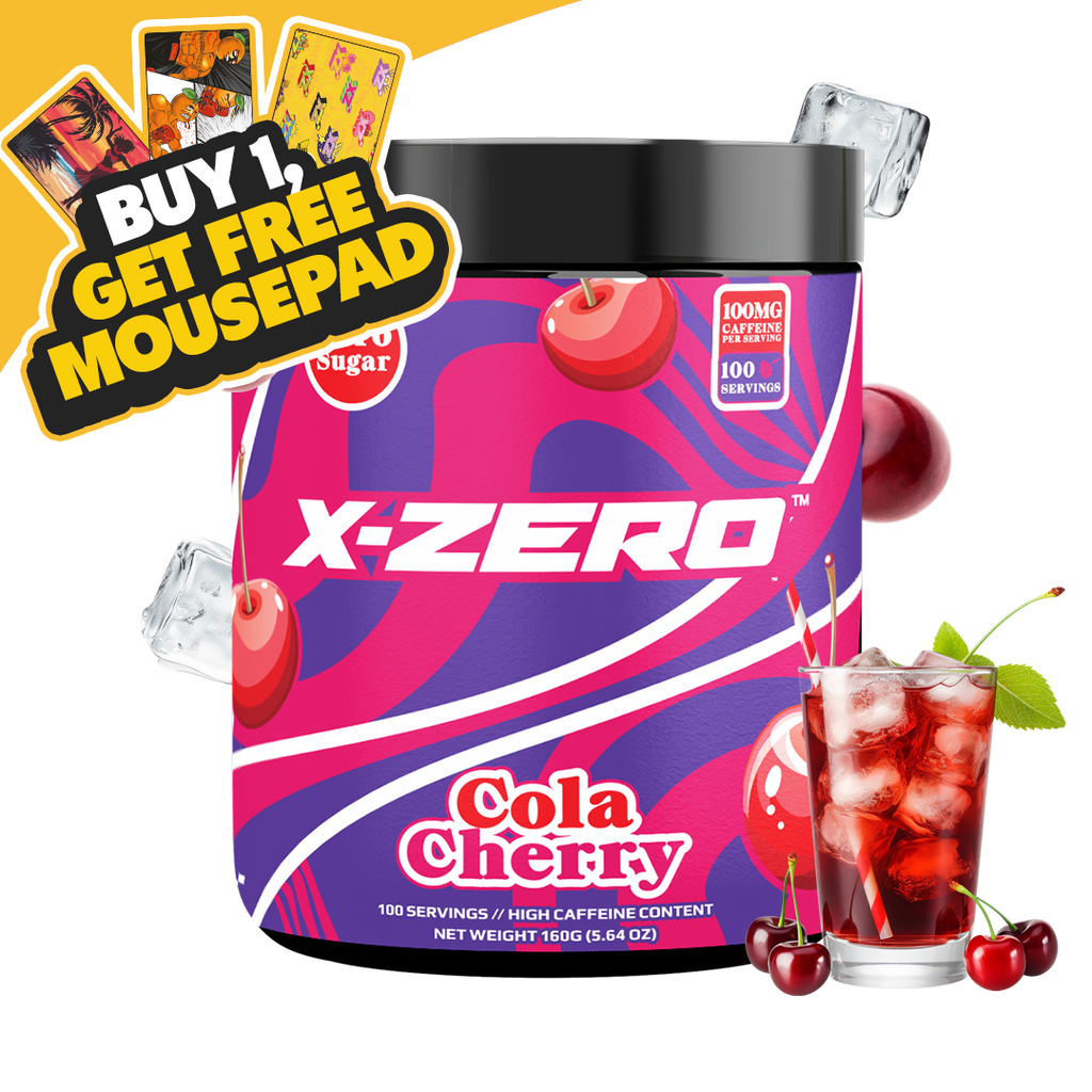 X-Zero Cola Cherry (160g / 100 Servings)