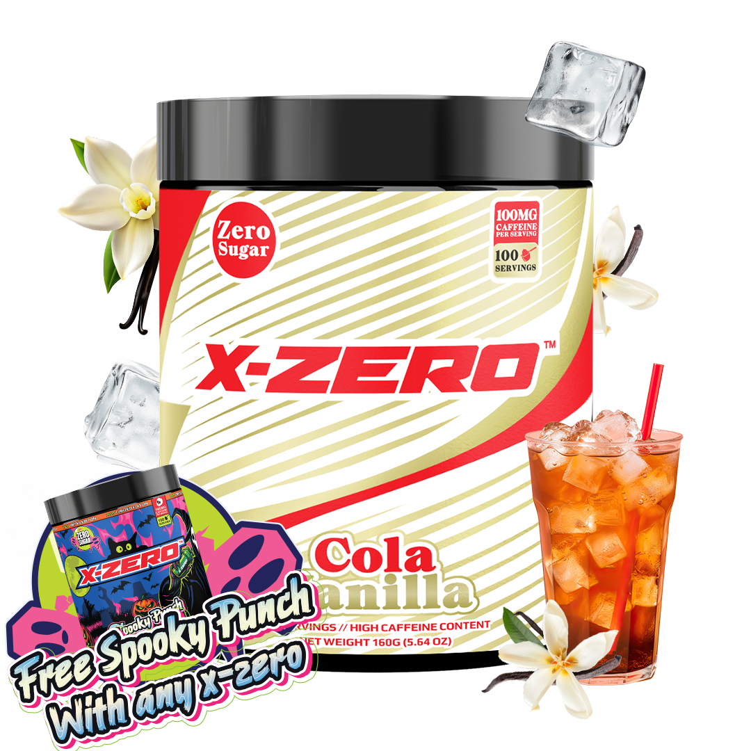 X-Zero Cola Vanilla  (160 g / 100 portioner)