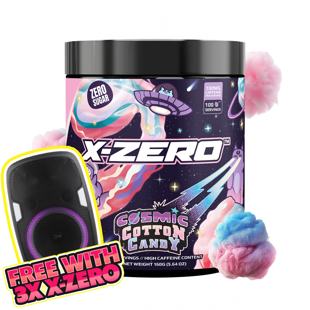 X-Zero Cosmic Cotton Candy (160g / 100 Servings)