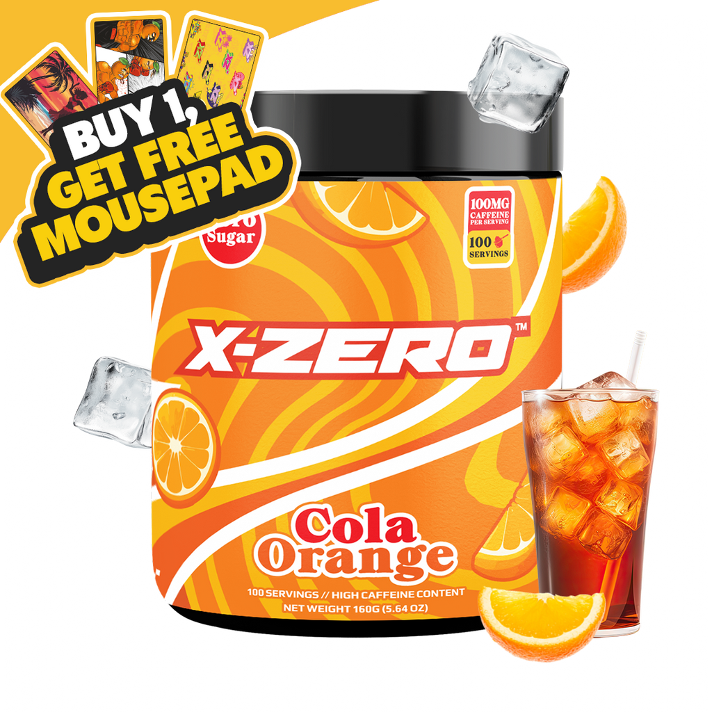 X-Zero Cola Orange (160g / 100 Servings)