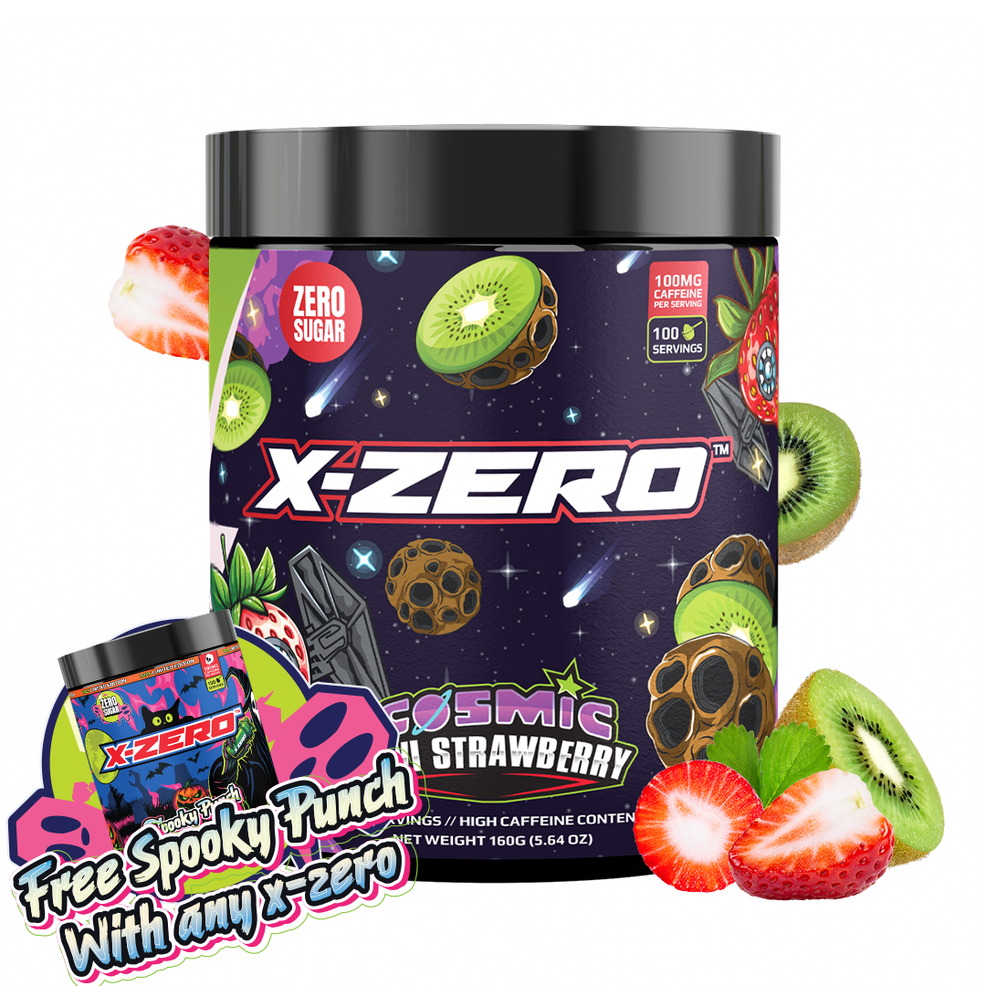 X-Zero Cosmic Kiwi Strawberry (160g / 100 portioner)