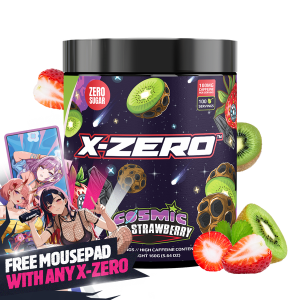 X-Zero Cosmic Kiwi Strawberry (160g / 100 portioner)