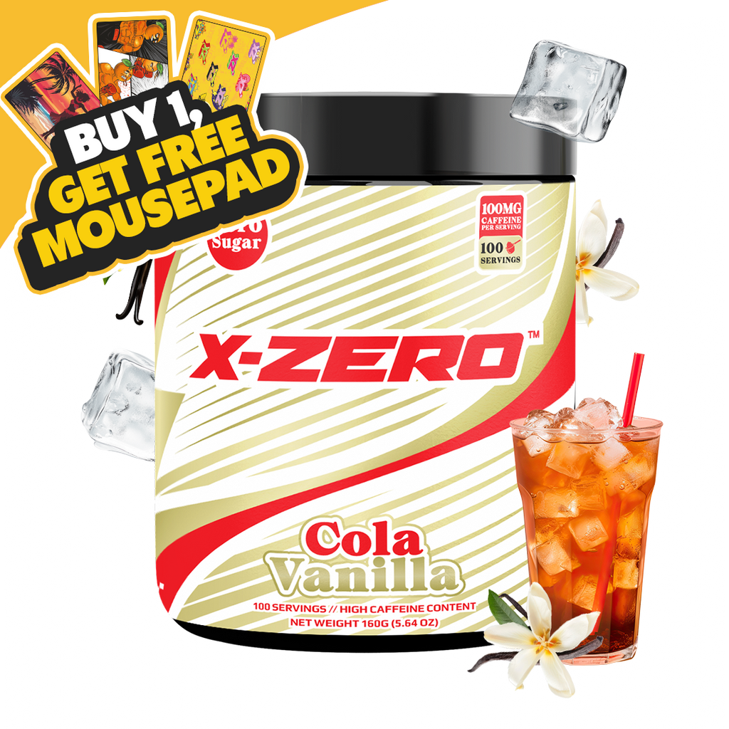 X-Zero Cola Vanilla (160g / 100 Servings)