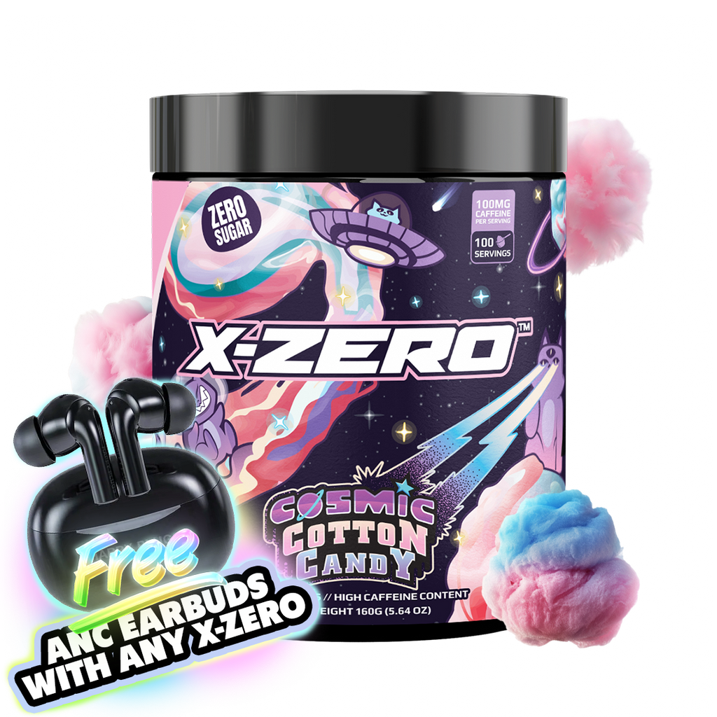X-Zero Cosmic Cotton Candy (160g / 100 Servings)