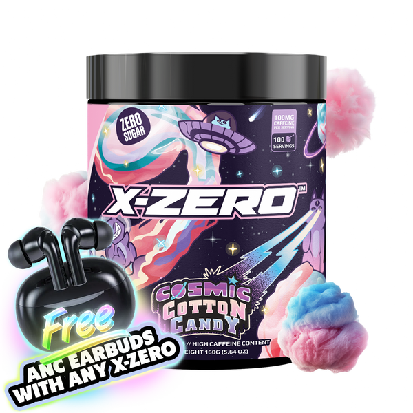 X-Zero Cosmic Cotton Candy (160g / 100 Servings)