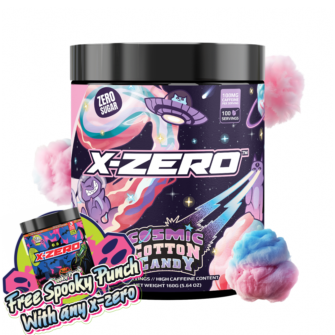 X-Zero Cosmic Cotton Candy (160g / 100 portioner)