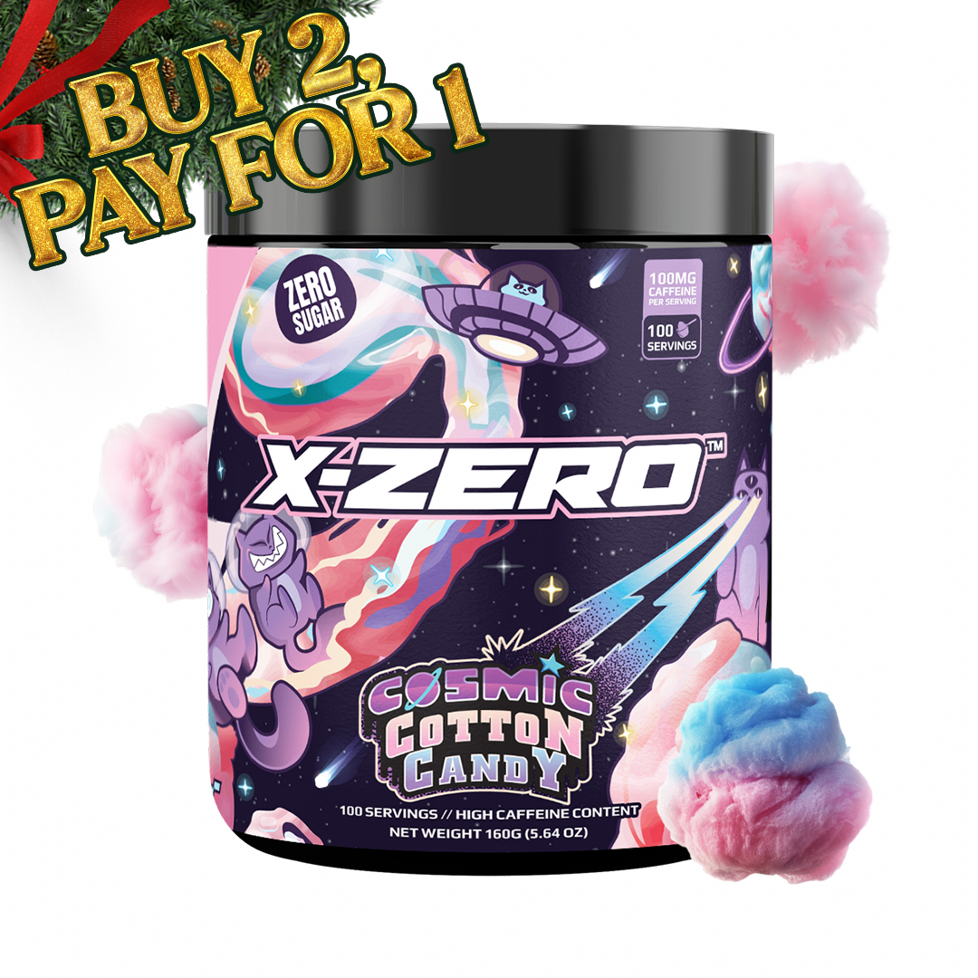 X-Zero Cosmic Cotton Candy (160g / 100 Servings)