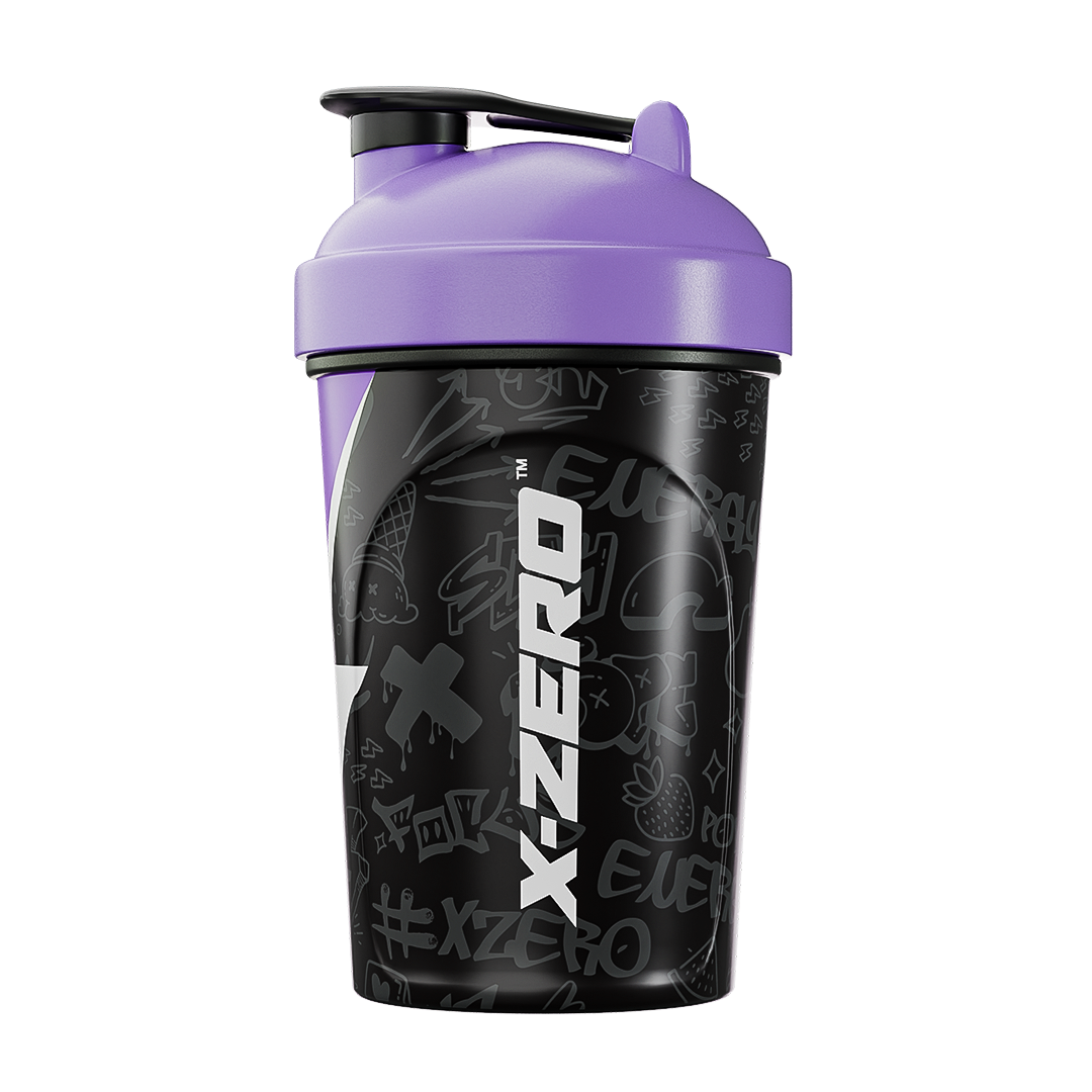 X-Zero Black & Purple Shaker (500ml)