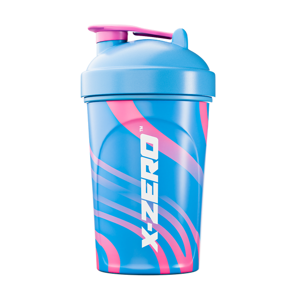 X-Zero Swirly Blue & Pink Shaker (500ml) – X-Zero Energy