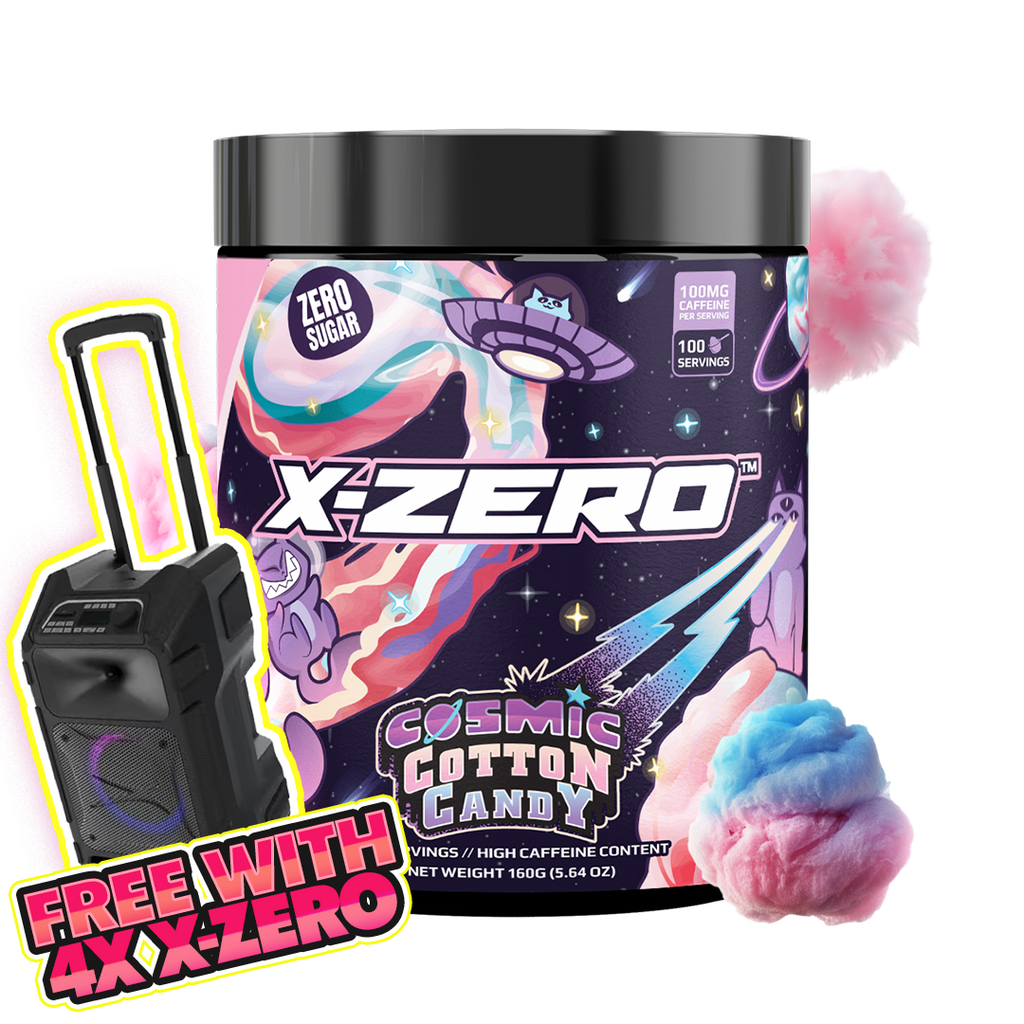 X-Zero Cosmic Cotton Candy (160g / 100 Servings)