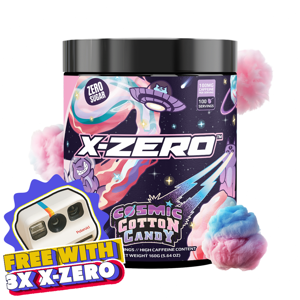 X-Zero Cosmic Cotton Candy (160g / 100 Servings)
