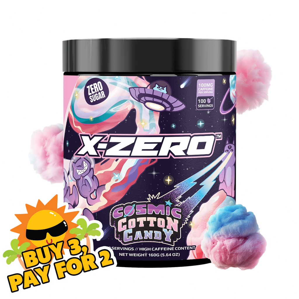 X-Zero Cosmic Cotton Candy (160g / 100 Servings)