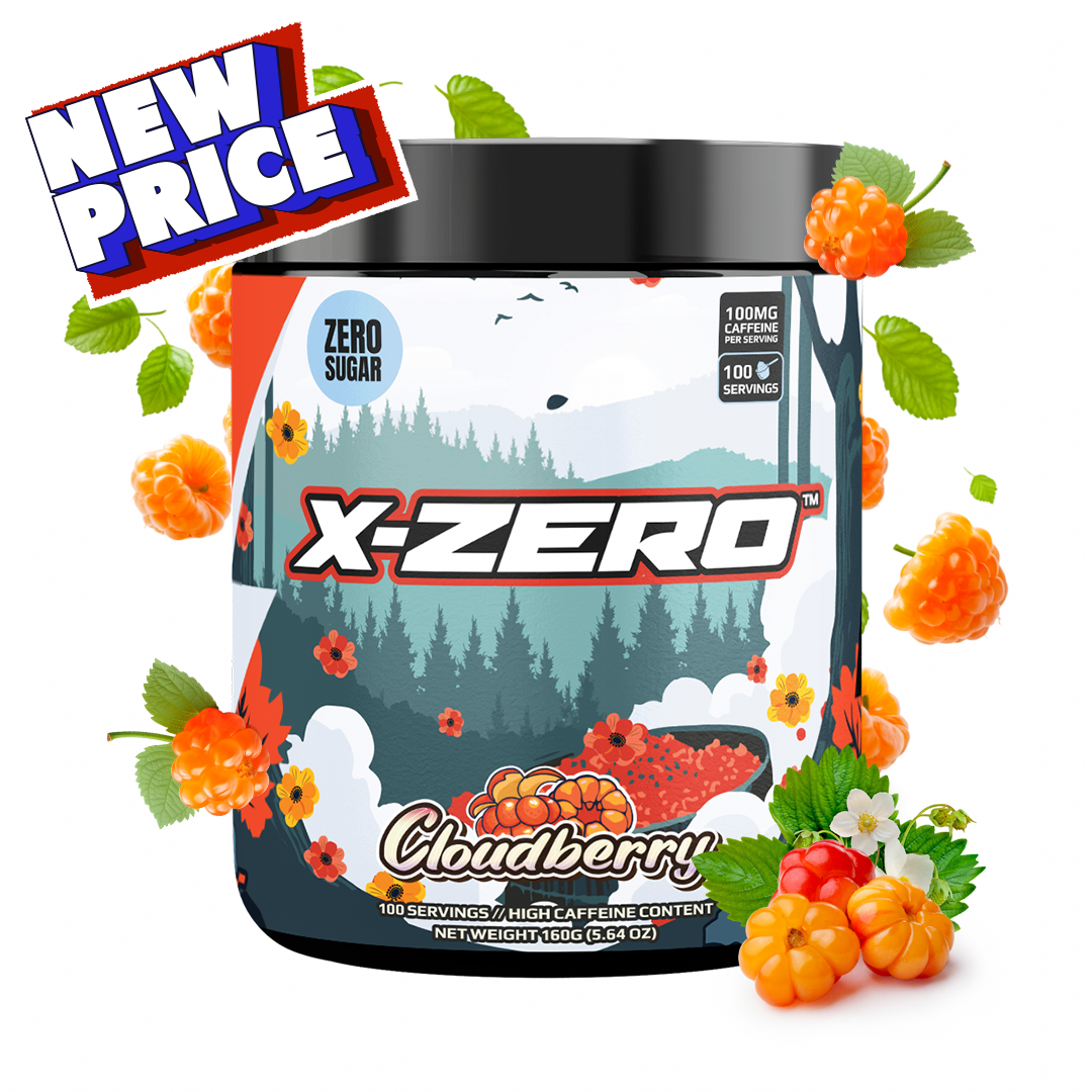 X-Zero Cloudberry (160g / 100 Servings)
