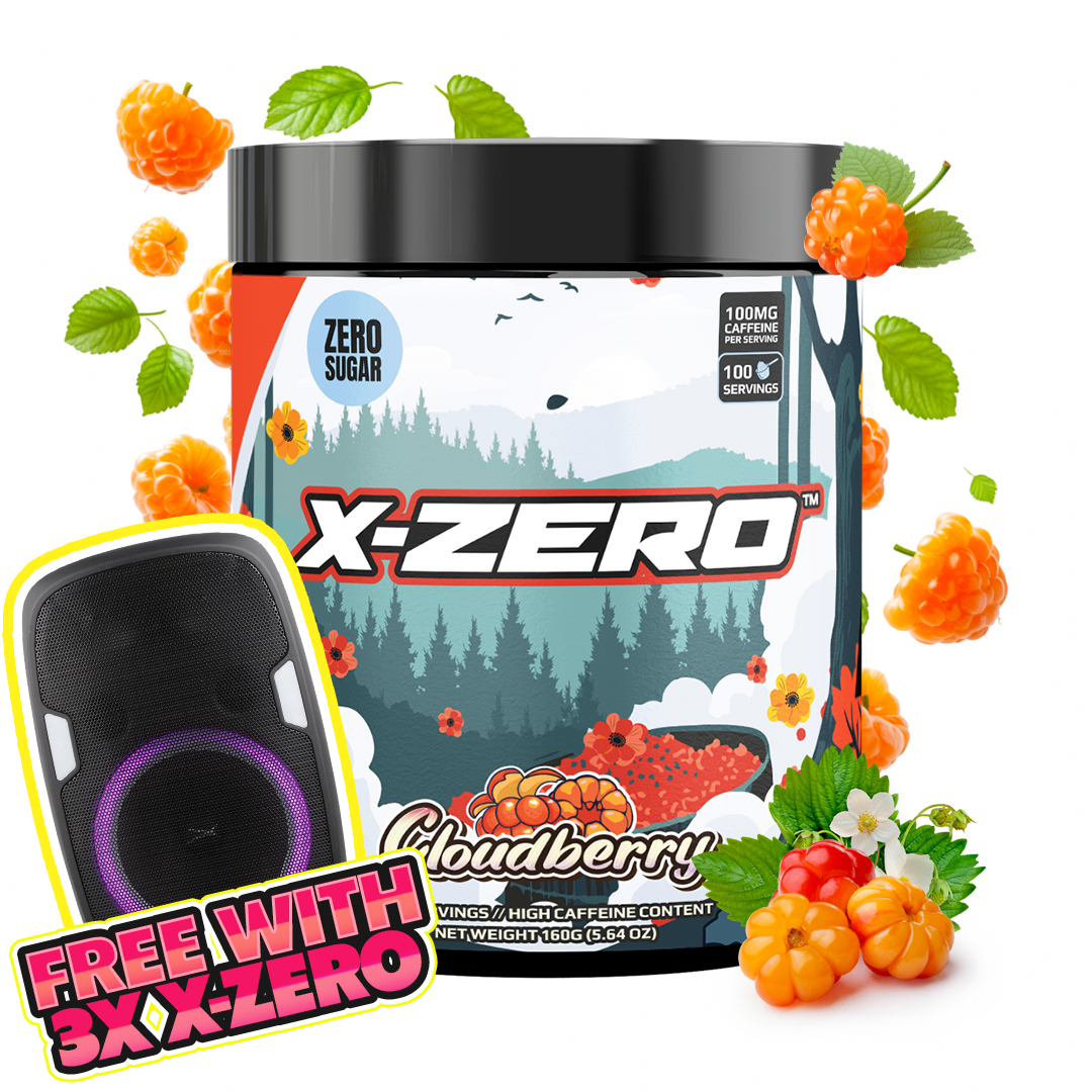X-Zero Cloudberry (160g / 100 portioner)