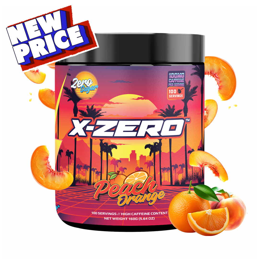 X-Zero Peach Orange (160g / 100 Servings)