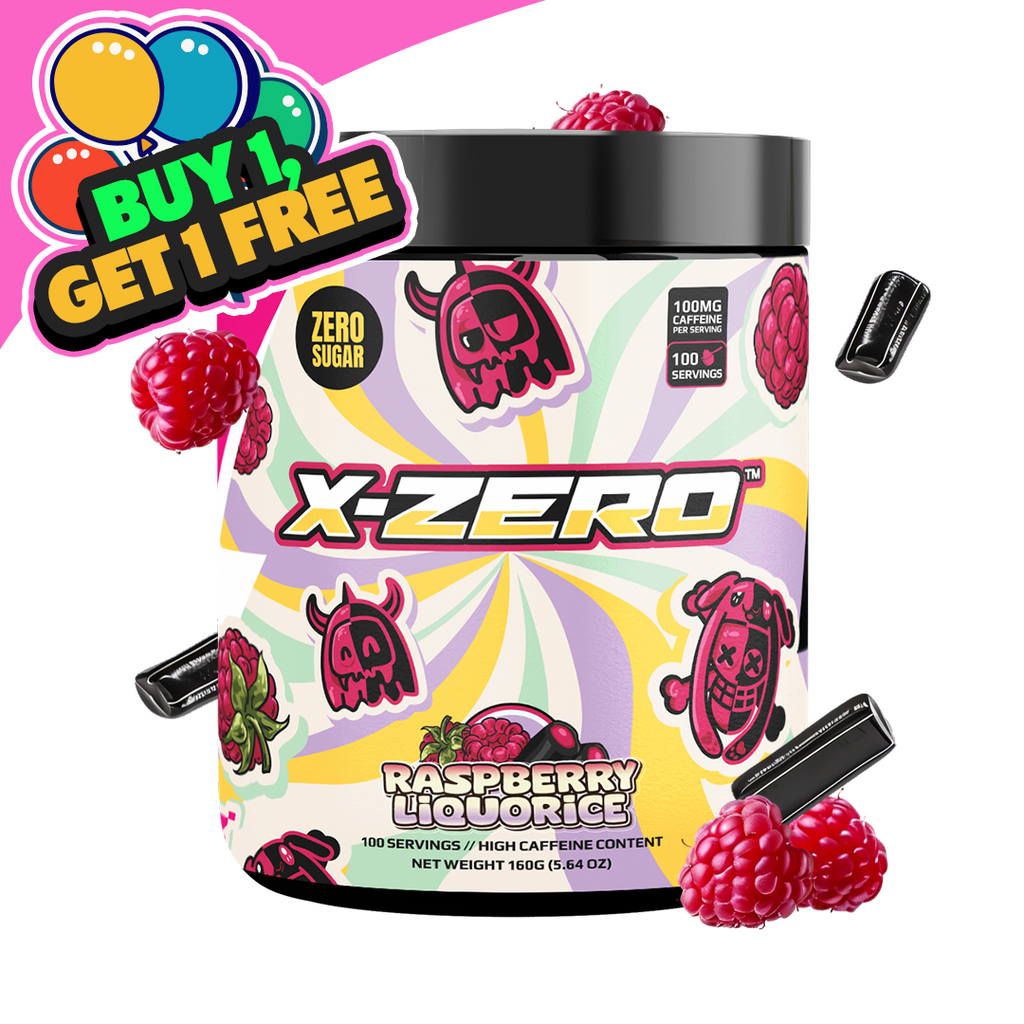 X-Zero Raspberry Liquorice  (160g / 100 portioner)