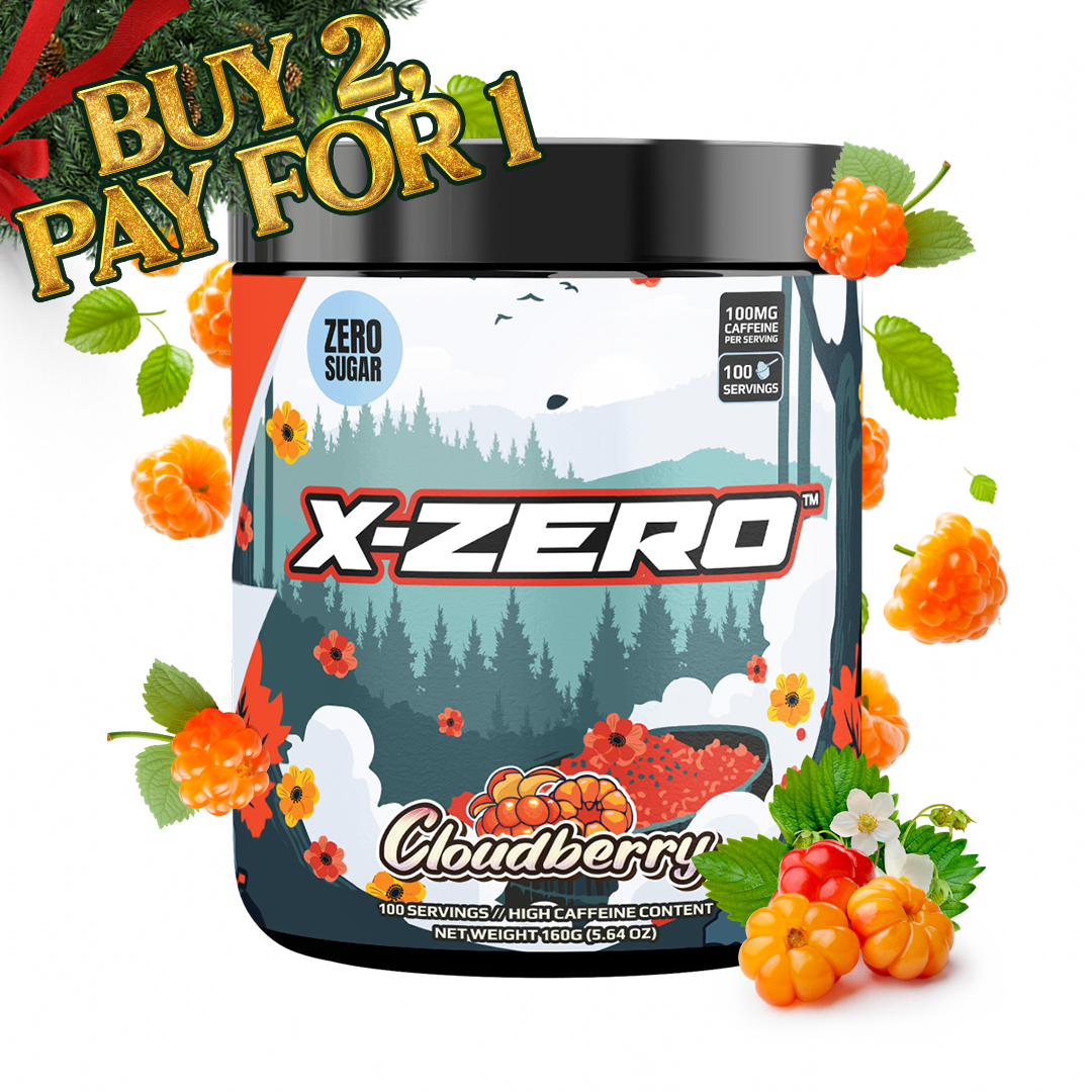 X-Zero Cloudberry (160g / 100 Servings)