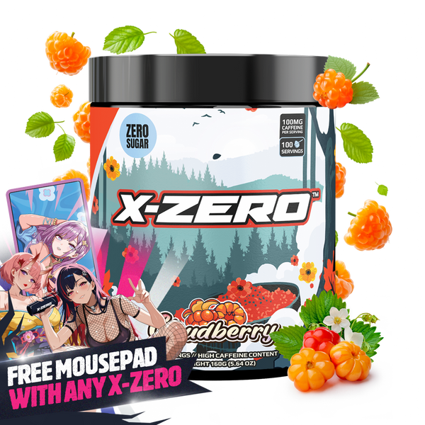 X-Zero Cloudberry (160g / 100 portioner)