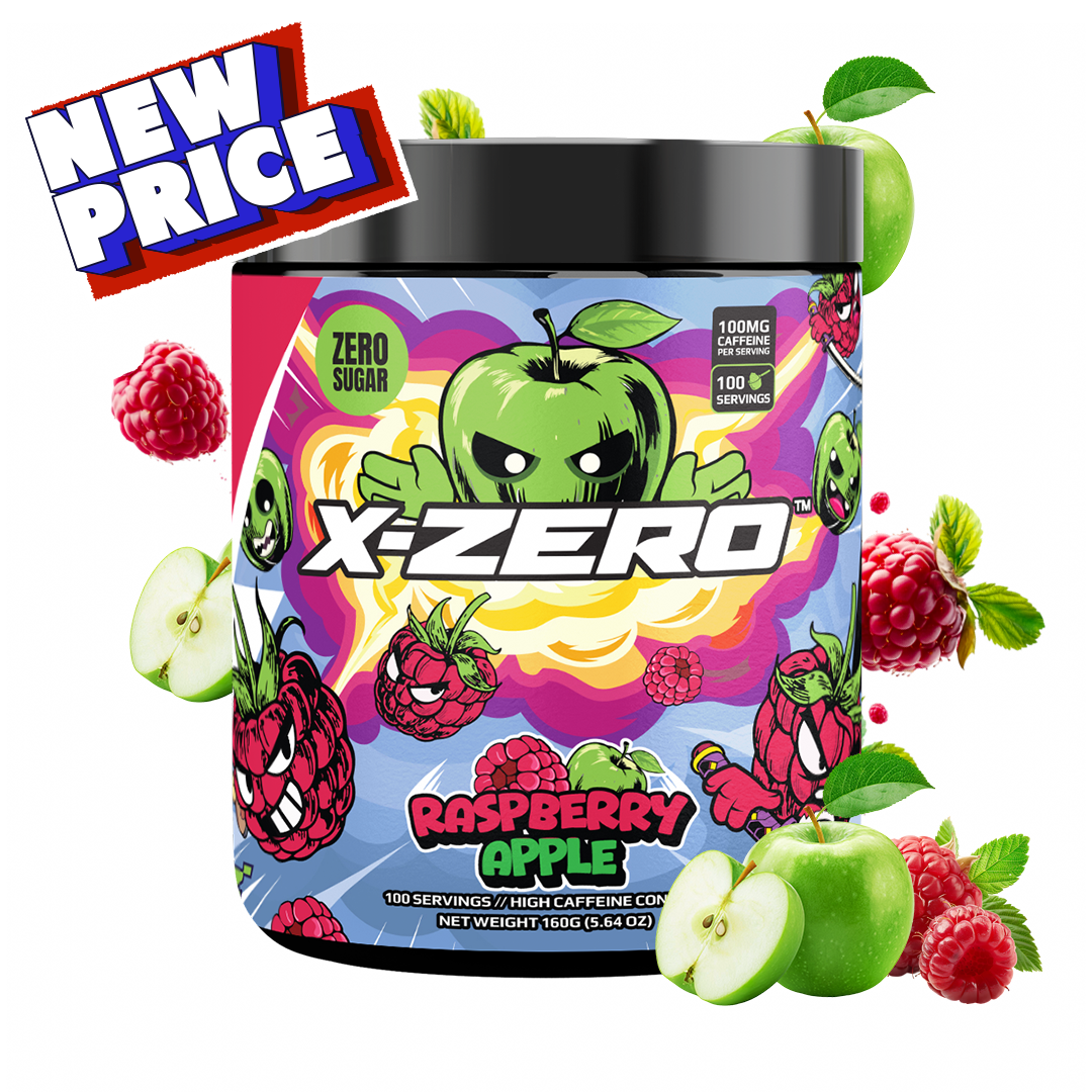 X-Zero Raspberry Apple (160g / 100 Servings)