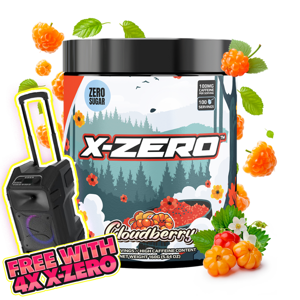 X-Zero Cloudberry (160g / 100 Servings)