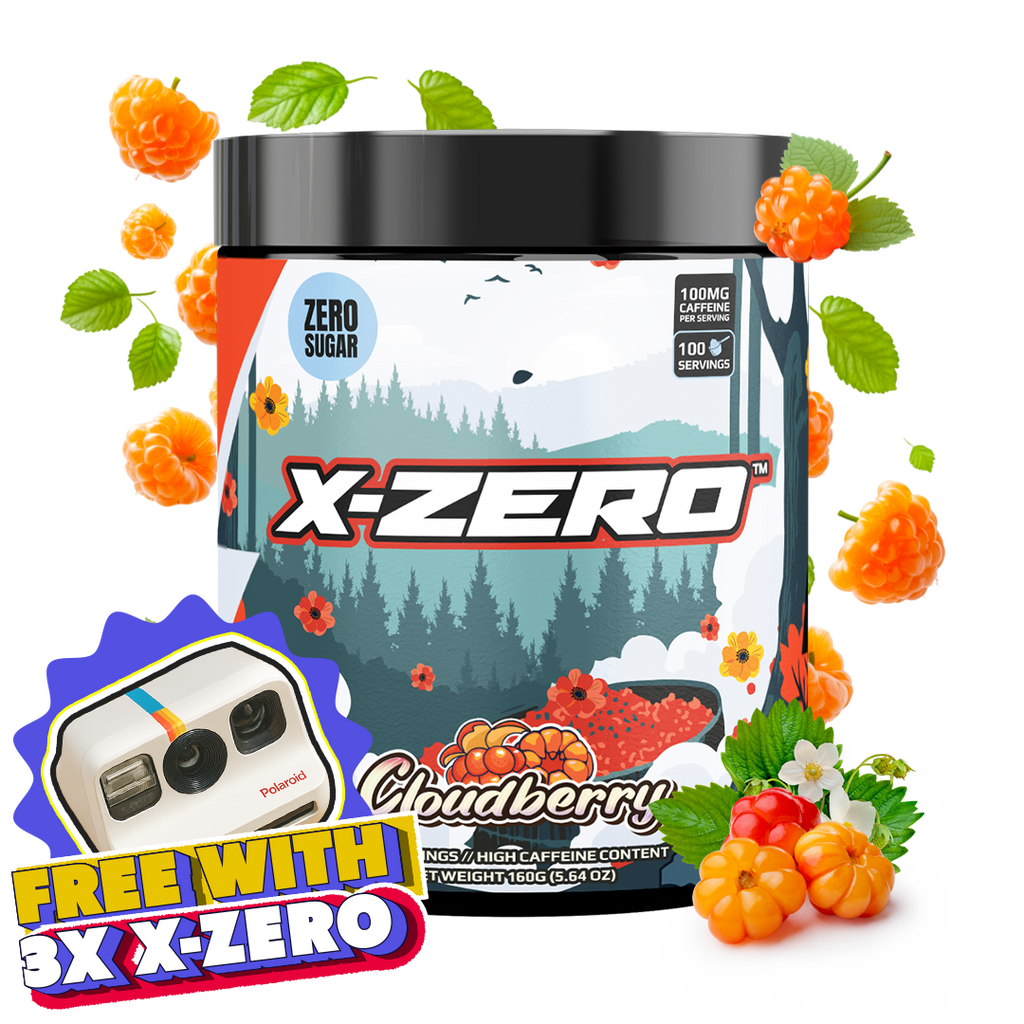 X-Zero Cloudberry (160g / 100 Servings)