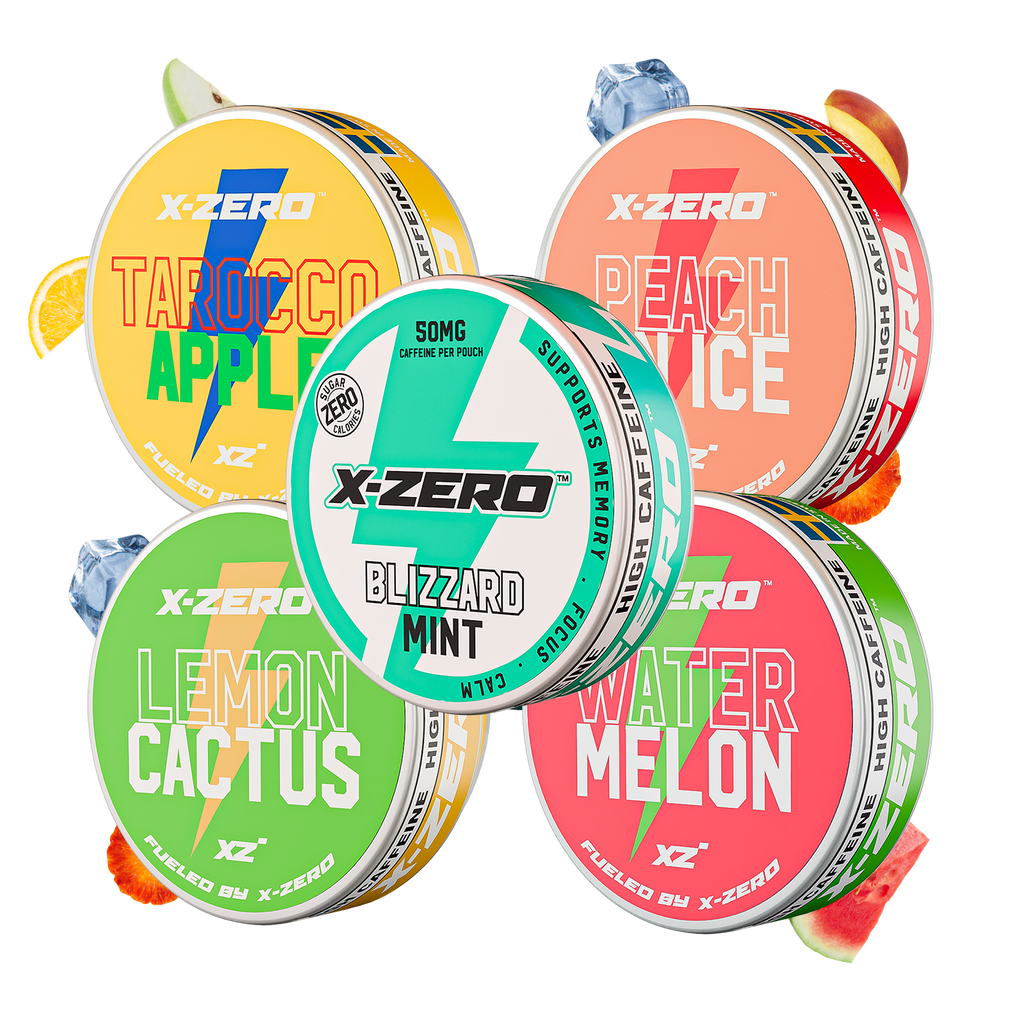 Variety Pack Energy Pouches (5 Pack / 100 Pouches)