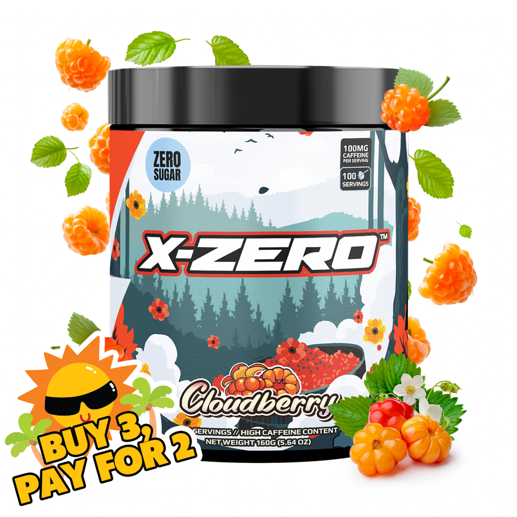 X-Zero Cloudberry (160g / 100 Servings)