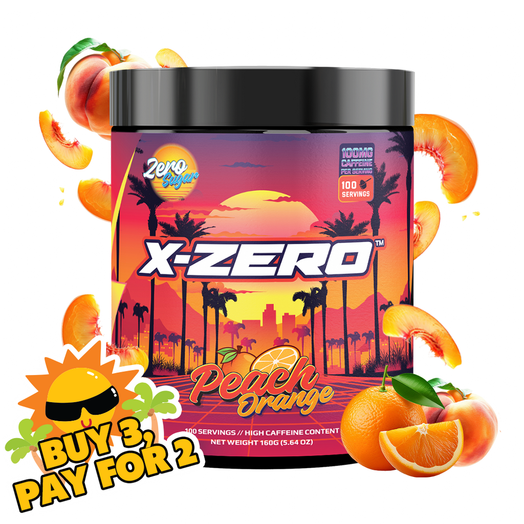 X-Zero Peach Orange (160g / 100 Servings)