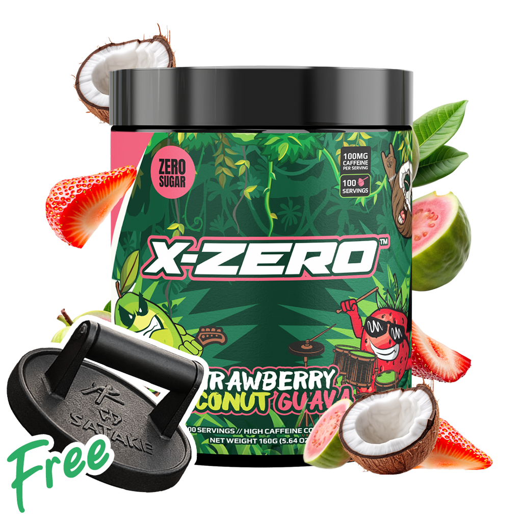 X-Zero Strawberry Coconut Guava (160g / 100 Servings)