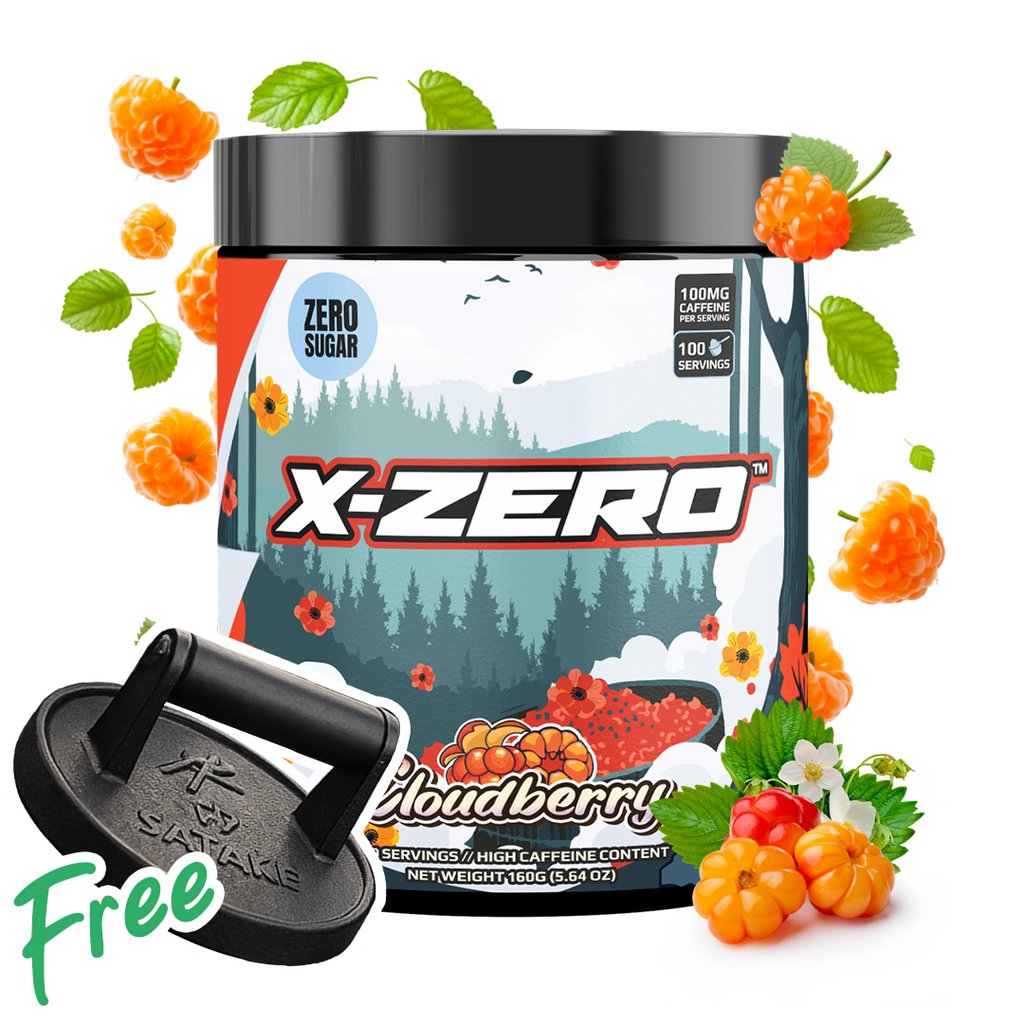 X-Zero Cloudberry (160g / 100 Servings)