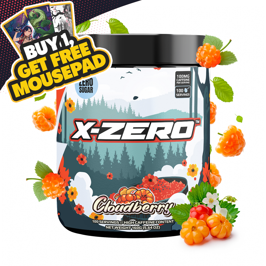 X-Zero Cloudberry (160g / 100 portioner)