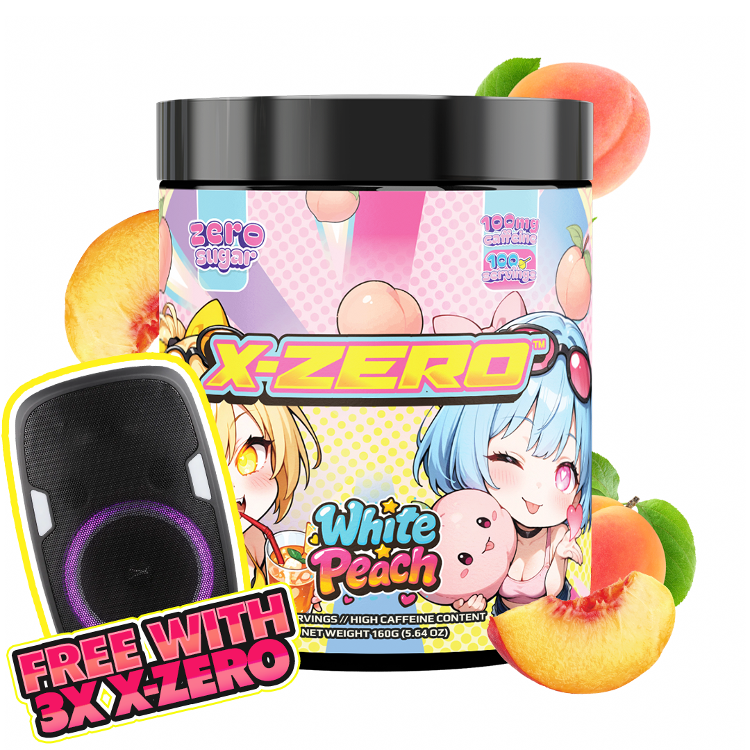 X-Zero Limited Edition White Peach (160g / 100 Servings)