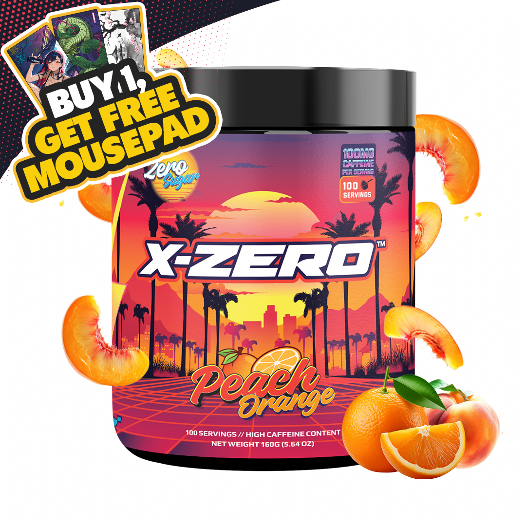 X-Zero Peach Orange (160g / 100 portioner)