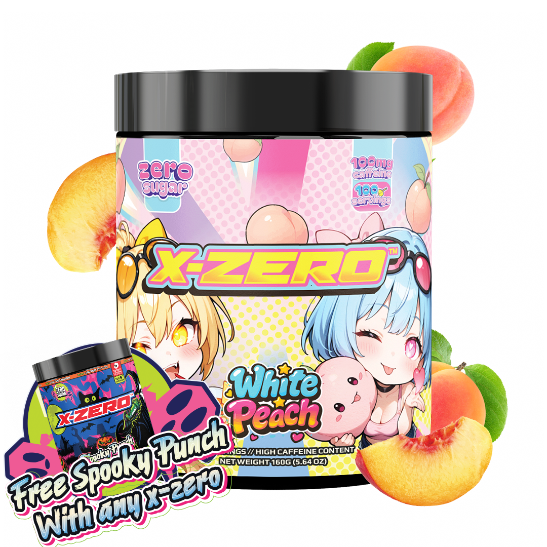 X-Zero Limited Edition White Peach (160g / 100 Servings)