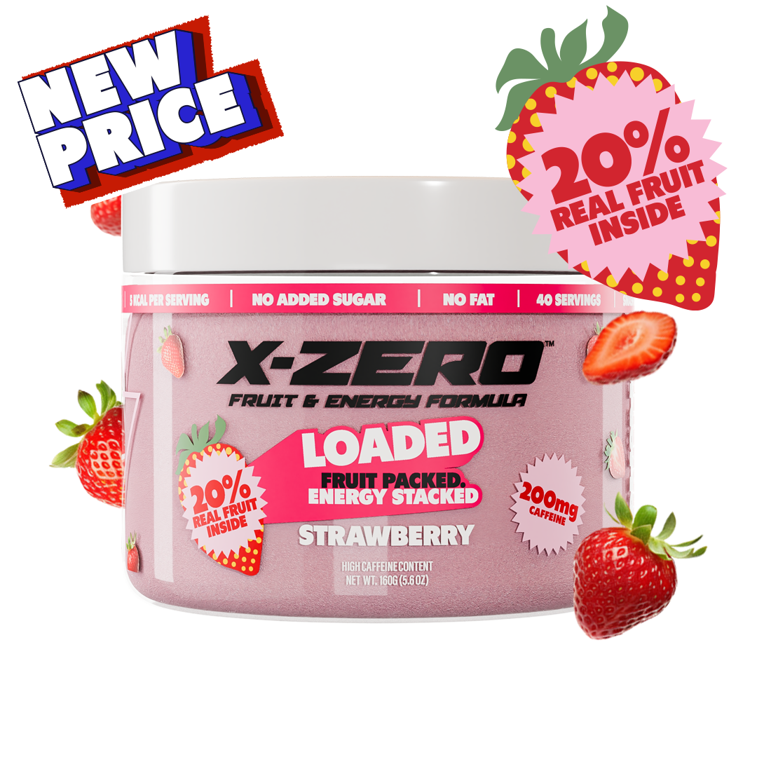 X-Zero Strawberry Loaded (160g / 40 Servings)