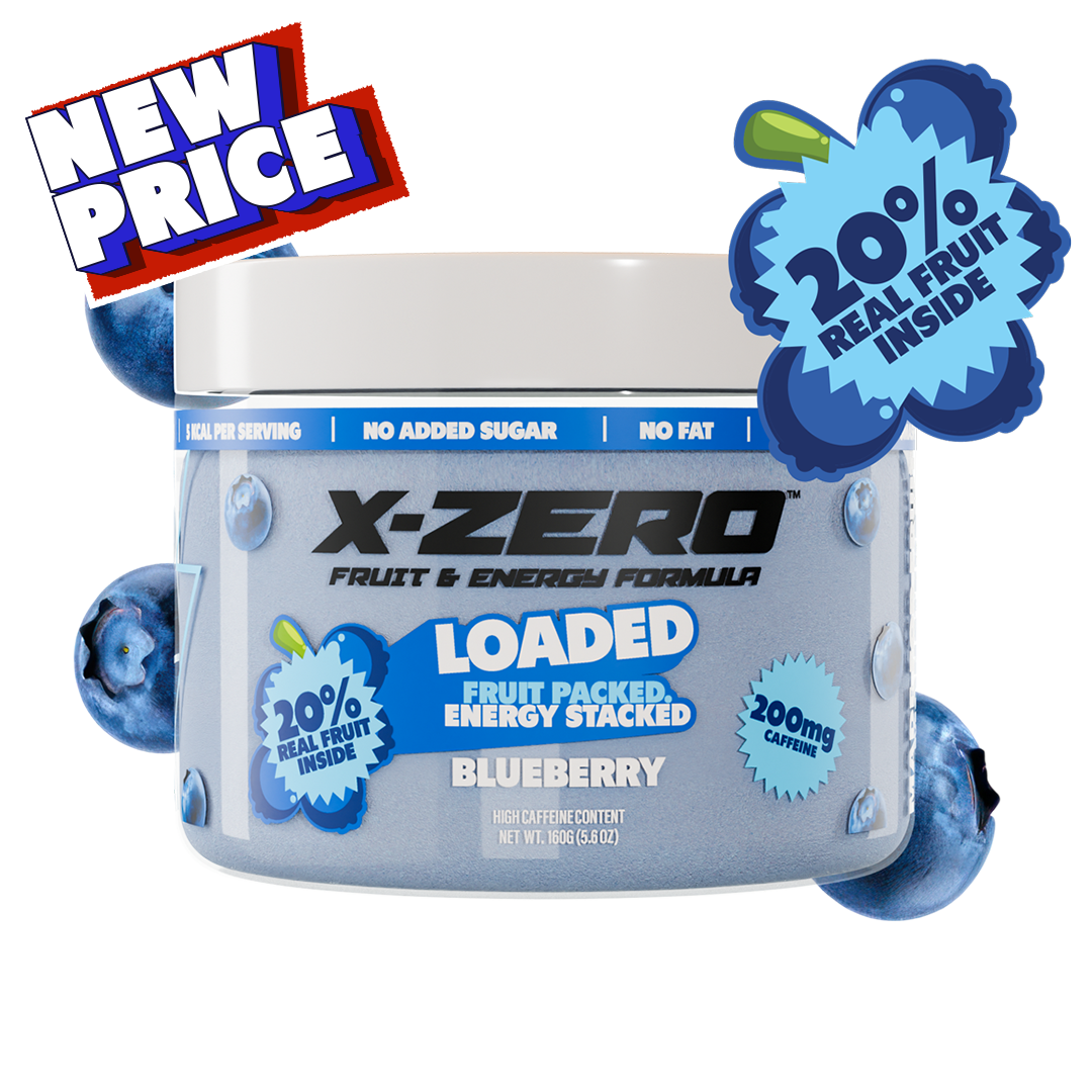 X-Zero Blueberry Loaded (160g / 40 Servings)
