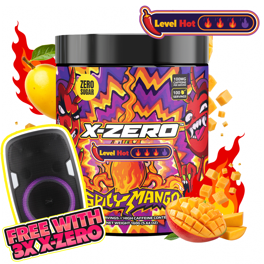 X-Zero Spicy Mango (160g / 100 Servings)