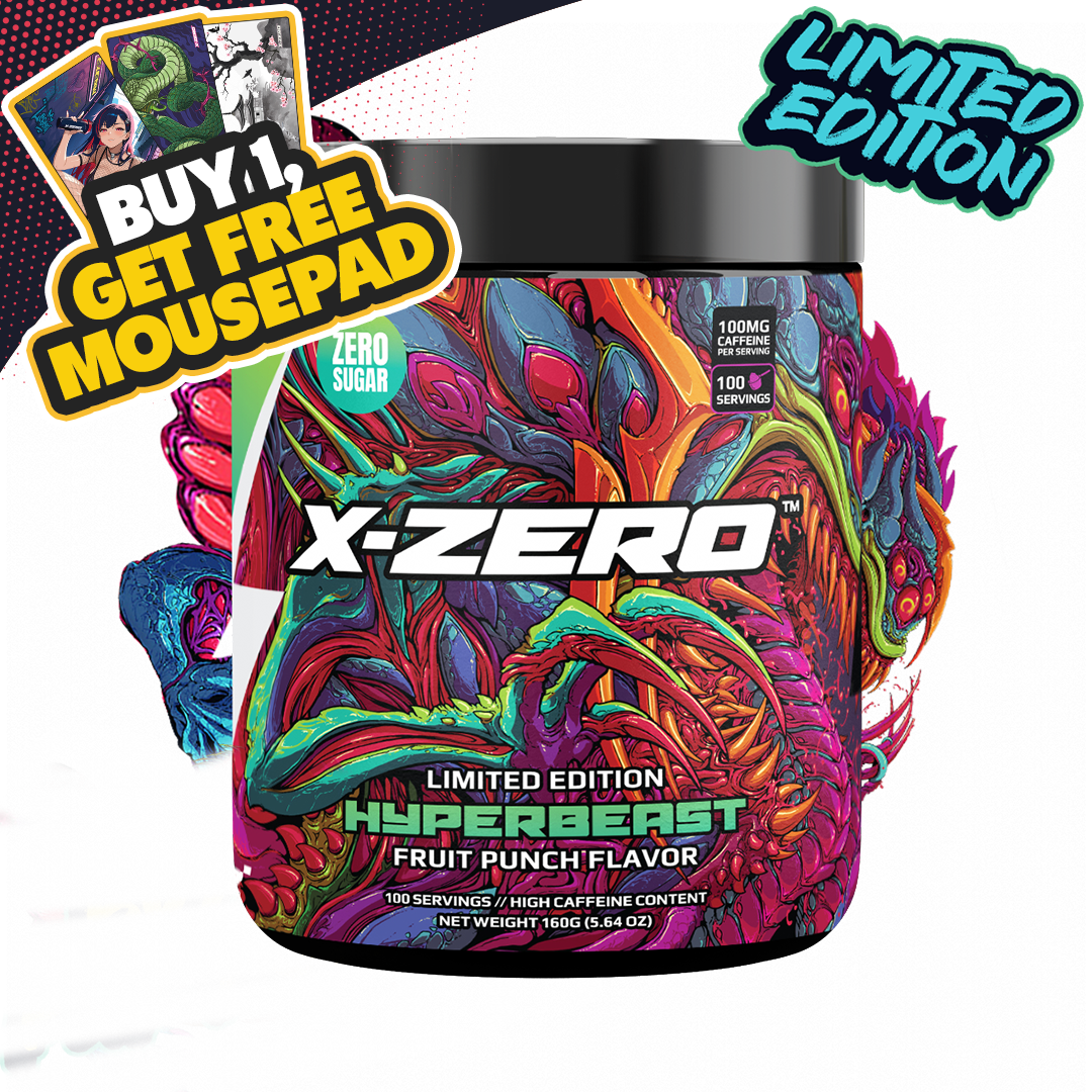 X-Zero Hyperbeast Limited Edition (160g / 100 Servings)