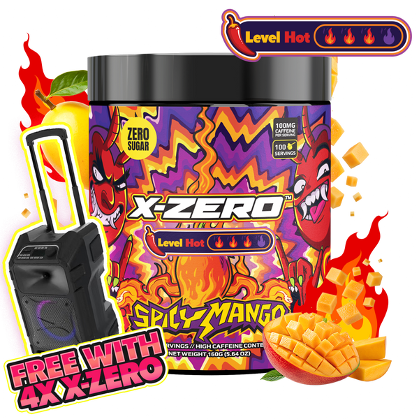 X-Zero Spicy Mango (160g / 100 Servings)