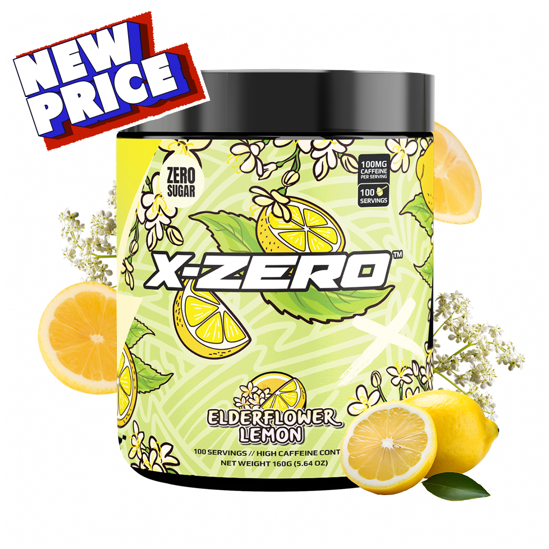 X-Zero Elderflower Lemon (160g / 100 portioner)