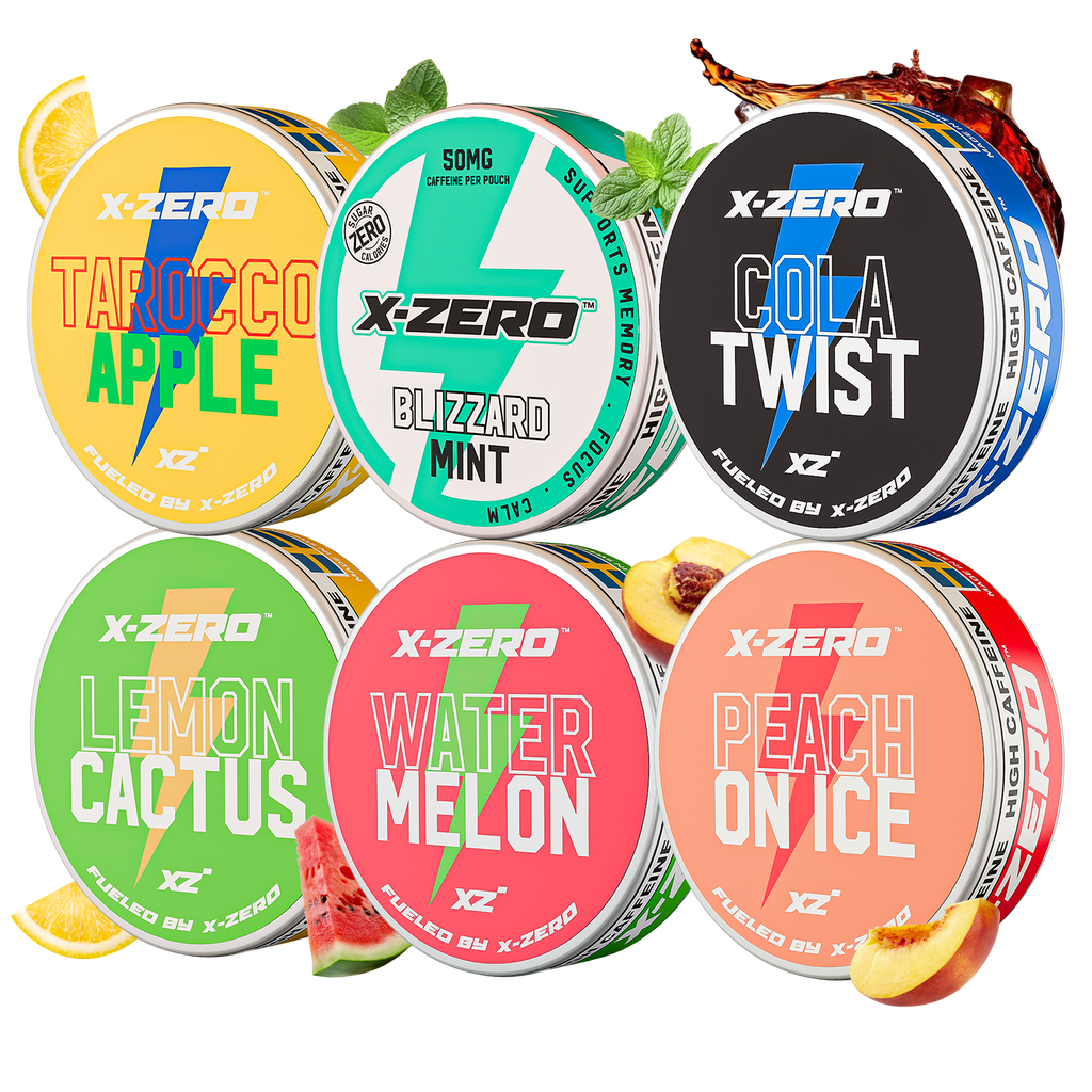 Variety Pack Energy Pouches (6 Pack / 100 Pouches)
