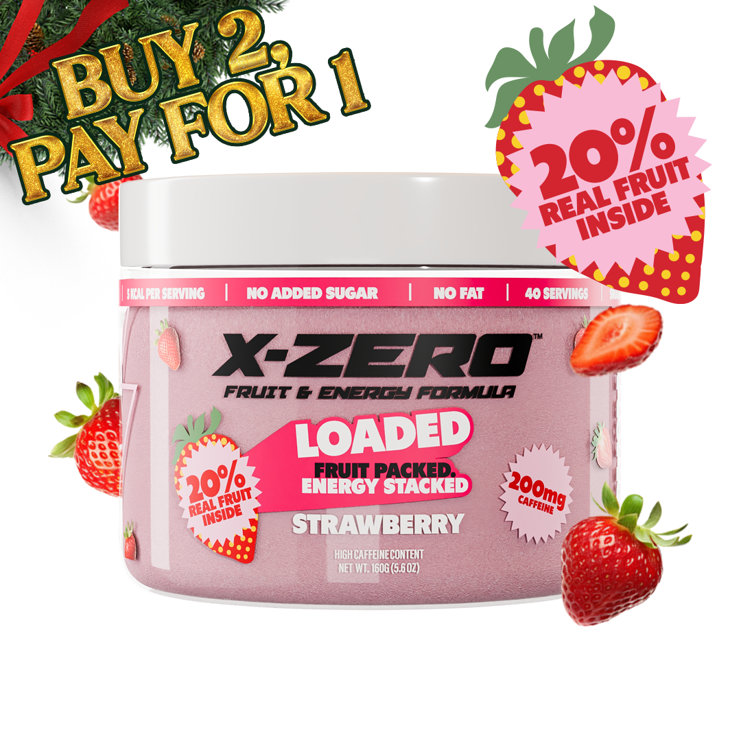X-Zero Strawberry Loaded (160g / 40 Servings)