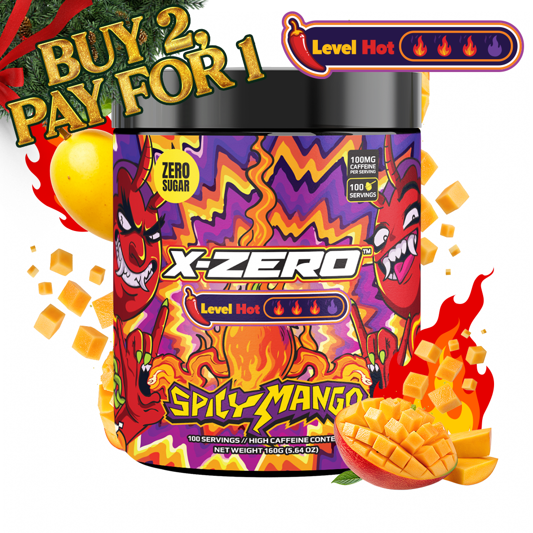 X-Zero Spicy Mango (160g / 100 Servings)