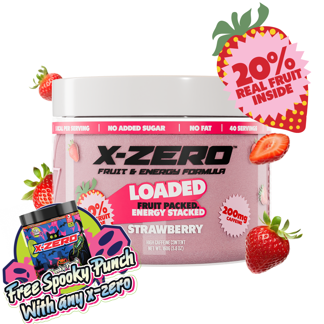 X-Zero Strawberry Loaded (160g / 40 portioner)