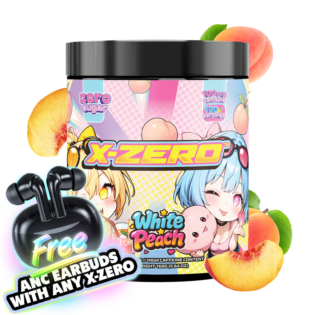 X-Zero Limited Edition White Peach (160g / 100 Servings)
