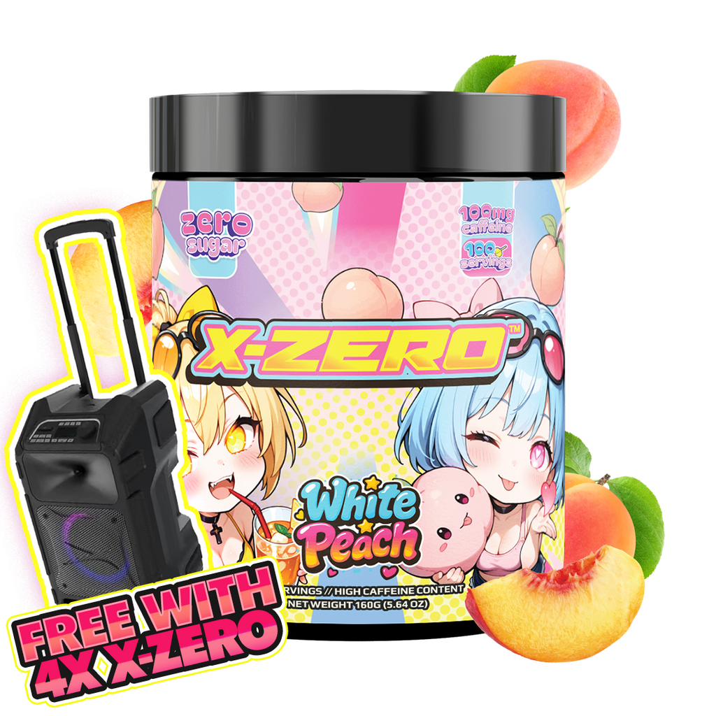 X-Zero Limited Edition White Peach (160g / 100 Servings)