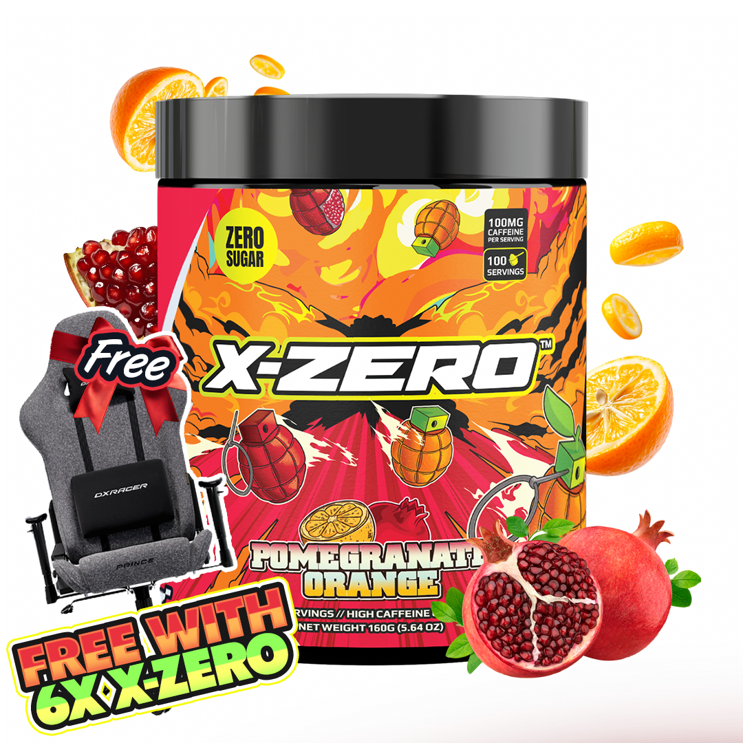 X-Zero Pomegranate Orange (160g / 100 Servings)