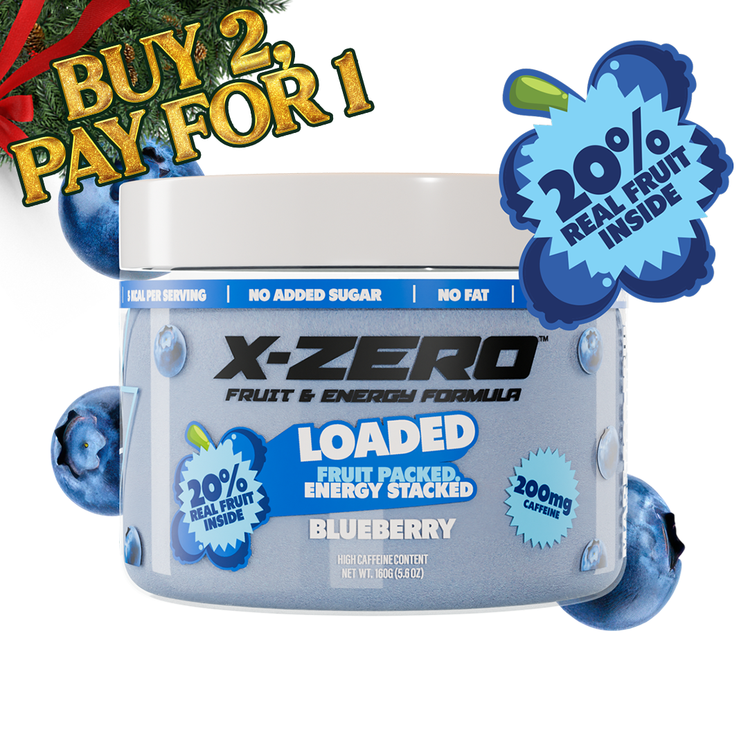 X-Zero Blueberry Loaded (160g / 40 Servings)