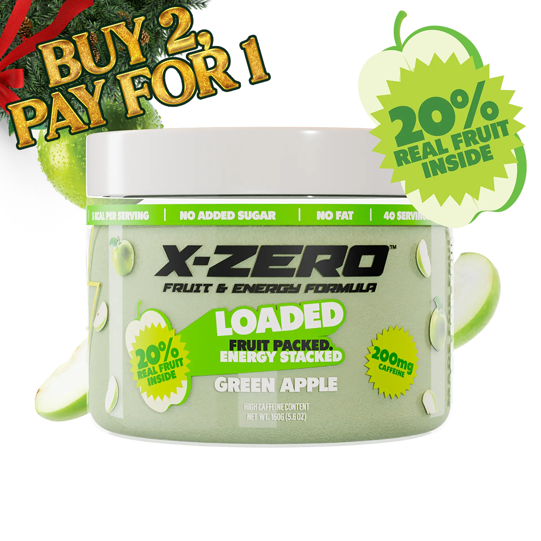 X-Zero Green Apple Loaded (160g / 40 Servings)